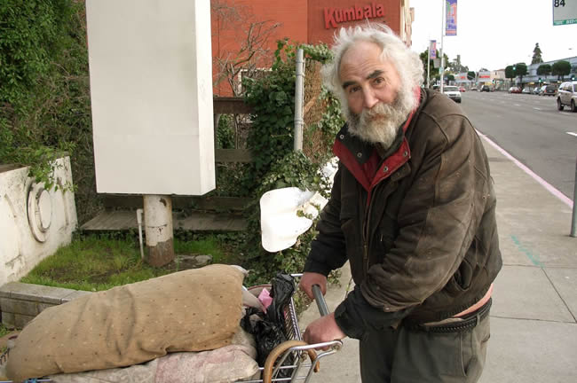 dave w/cart